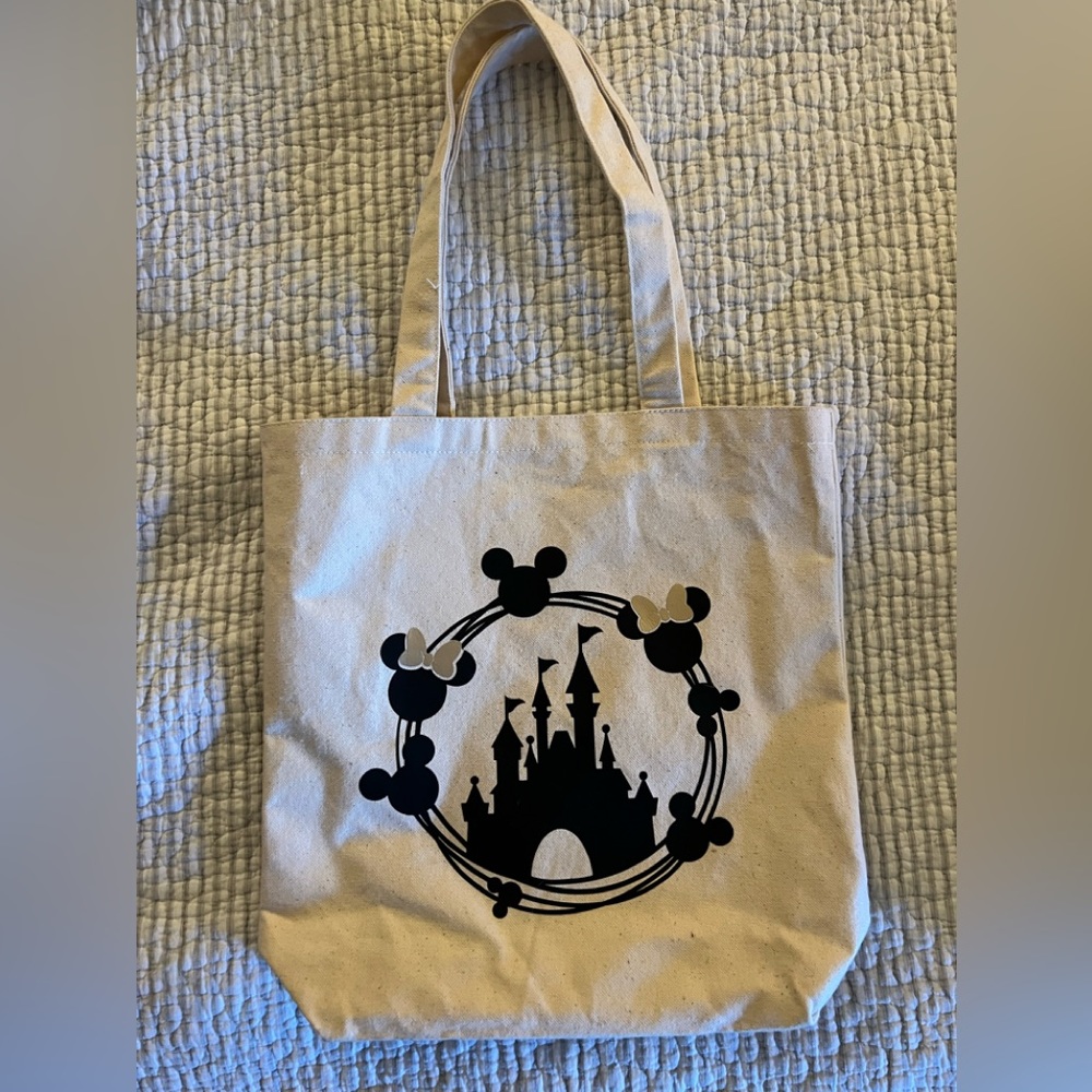 Disney Canvas Tote - Picture 1 of 2
